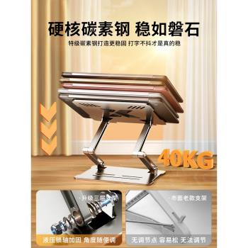 德國撐架旋轉碳素鋼筆記本電腦