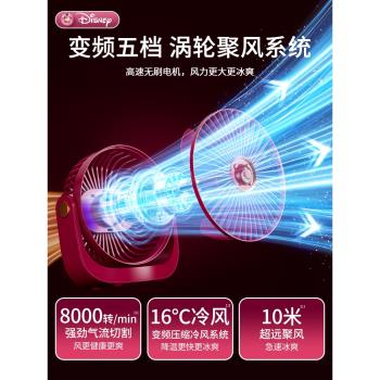 迪士尼usb超長續航桌面小風扇