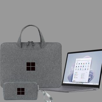 適用微軟13.5 15英寸SurfaceLaptop/Book3 4 5電腦包Surface Laptop12.4筆記本Studio14.4手提收納袋