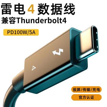 移動固態硬碟專用數據線type-c公對公數據線ctoc雙頭typec雷電4適用三星閃迪西部資料固態硬盤線USB3.1Gen2