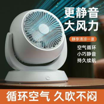 USB家用辦公室桌面夏天電風扇