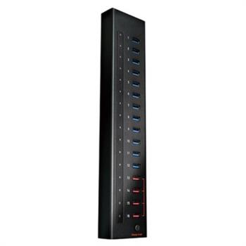 世特力裸族CHM-U3P16十六口USB3.0 HUB擴充套件分線集線轉換器