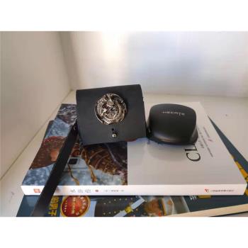漫步者GM45藍牙耳機保護套收納包原創設計頭層牛皮手工製作個性潮
