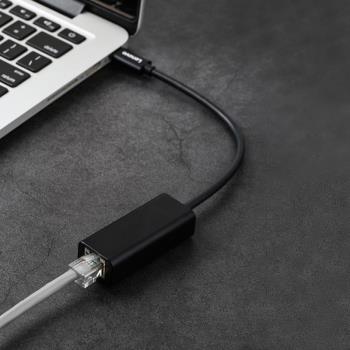 聯想外接USB轉網口外接接rj45有線3.0千兆網usb轉網口轉換器Type-c蘋果筆記本臺式外介面以太網路寬帶擴充套件塢