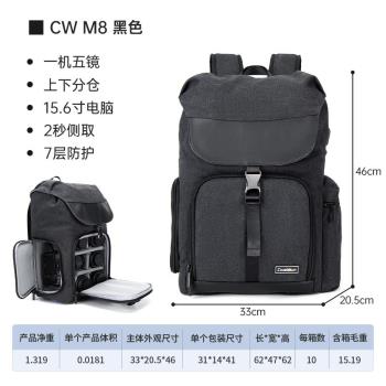 專業尼康佳能索尼單反相機包雙肩攝影包大容量防盜多功能揹包男女