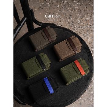 cam-in真皮相機包手拿收納包適用於索尼黑卡理光GR2/GR3/GR3X皮套