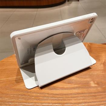 適用OPPO Pad11寸平板電腦保護殼Air10.36英寸360度旋轉支架皮套oppopad亞克力防彎透明帶筆槽全包防摔2022款