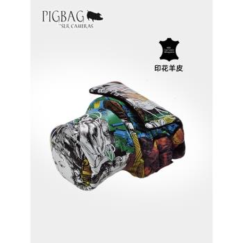 PIGBAG個性相機包微單尼康z7索尼a7c單肩便攜ccd小型相機套佳能m200G7X3內膽包富士fujiXT5XS20微單包