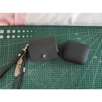 一加OnePlusBudsPro藍牙耳機保護套原創設計頭層牛皮手工製作復古
