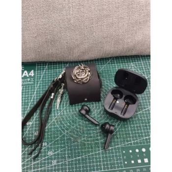 魔聲Clarity550LT耳機保護套收納包原創設計頭層牛皮手工製作個性