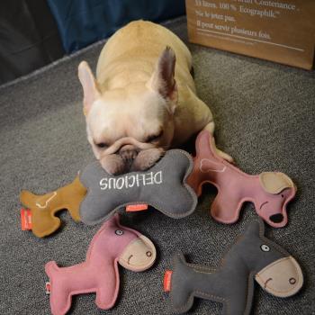 狗狗用品玩具耐咬幼犬小狗磨牙泰迪毛絨發聲玩具法鬥寵物解悶神器