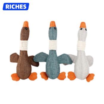 RICHES有米寵物玩具磨牙大雁發聲耐咬磨牙潔齒狗狗貓咪寵物用品