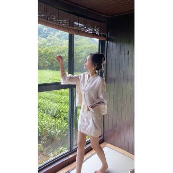 女裝早春穿搭中國風時尚套裝