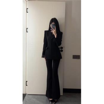 氣質西服外套時尚套裝褲2024春季新款早春今年流行西裝兩件套女裝