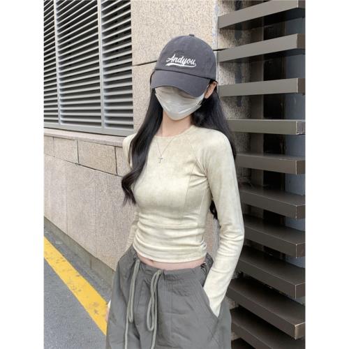 魚骨演唱會修身長袖工裝褲上衣