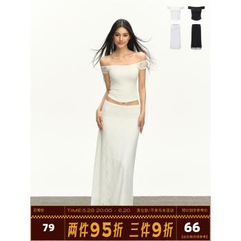 Ariseism美式復古上衣兩件套蕾絲