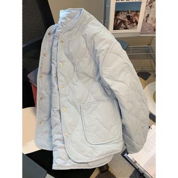 輕薄時尚氣質顯瘦減齡羽絨棉服