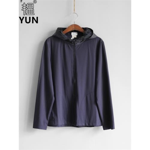 YUN韞春季初秋新品女裝連帽拉鏈女外套 薄款通勤顯瘦女衣帽衫3896