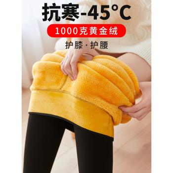 秋冬東北特厚保暖棉加絨打底褲
