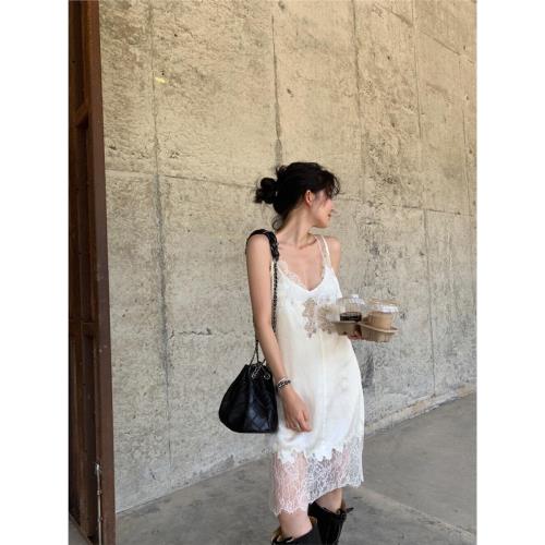 【3色】【印尼小眾品牌】Rhea Maxi Dress 頸帶裝飾長連身裙 main image 1