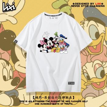 米奇迪士尼印花短袖上衣服卡通