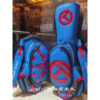 24新款高爾夫球包標準球桿包PU磨砂防水圈T桶包男女golf bag球袋