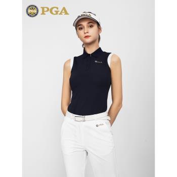 PGA美國無袖運動服裝背心高爾夫