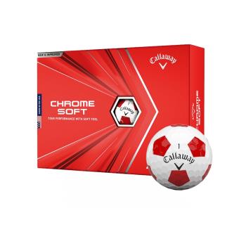Callaway卡拉威高爾夫球二層三層四層球CHROME SOFT團購印製logo