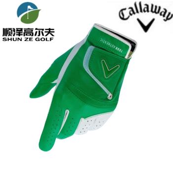 Callaway卡拉威高爾夫手套男24新品OPTICAL TOUR職業羊皮手套透氣