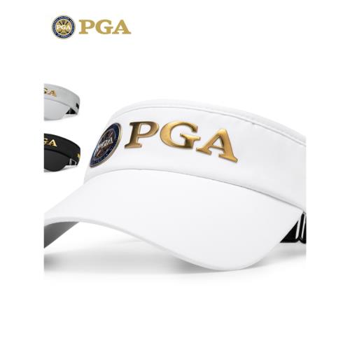 美國PGA 新品高爾夫帽子男球帽 無頂透氣防曬帽 吸汗內里 鴨舌帽