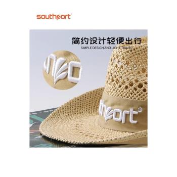 Southport 高爾夫帽子男透氣通風舒適有型遮陽帽戶外防曬編織草帽