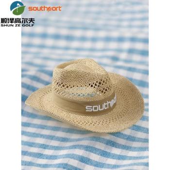 Southport 高爾夫帽子男透氣通風舒適有型遮陽帽戶外防曬編織草帽