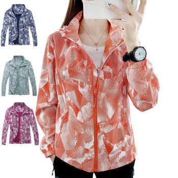 高爾夫衣服女防風衣外套沖鋒衣防水速乾透氣長袖可拆卸連帽運動衣