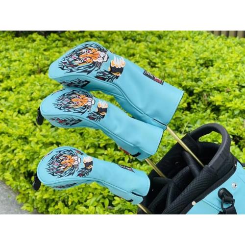 新款RG琉球高爾夫桿套虎神木桿套 老虎木桿套 一號桿套球桿保護套