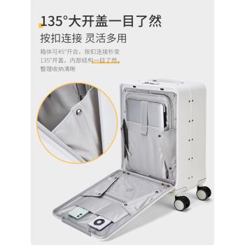 波斯丹頓鋁框耐用加厚拉桿行李箱