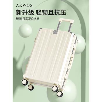 小型靜音輪耐用24寸行李箱