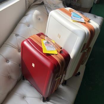日本MARRLVE拉桿箱26旅行箱萬向輪PC結婚陪嫁20登機箱24行李箱女