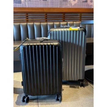 出口日本純pc高階拉桿箱超靜音萬向輪20行李旅行箱24寸託運箱擴充套件