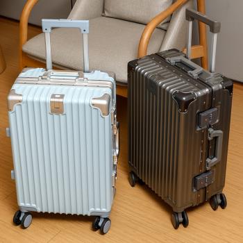 丹尼袋鼠鋁框20拉桿行李箱登機24旅行男密碼皮箱26寸萬向輪學生女