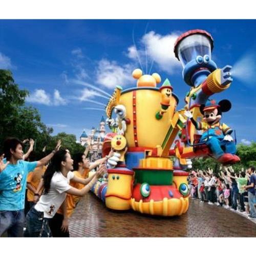 親子香港3日自由行(含稅)｜迪士尼探索家度假酒店2晚｜樂園2日門票-24DISD328