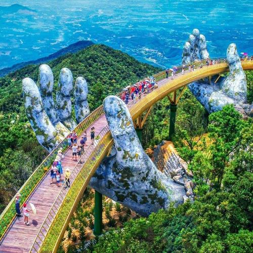 越南旅遊│【峴港豪華5日】巴拿山纜車佛手橋.迦南島竹桶船.會安印象秀.美山聖地.美食饗宴(含簽證)-2024DADDAD
