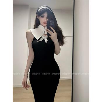 萬聖節cos服裝大碼修女制服性感純欲角色扮演套裝高開叉旗袍睡裙