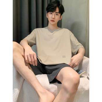 莫代爾男士簡約短褲青少年睡衣