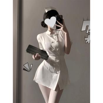 性感純欲制服套裝醫生cosplay白衣天使辣妹服裝萬聖節小胸護士裝