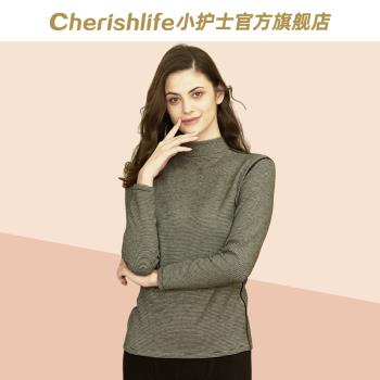 小護士女薄絨半高領外穿保暖內衣