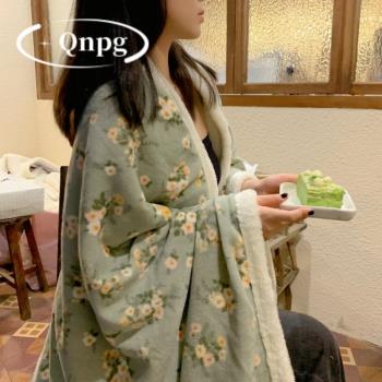gp日本辦公室空調女法蘭絨睡衣