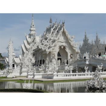 泰北旅遊│清邁x清萊,真心市集,友善大象營,白廟,大象咖啡廰,週未夜市,無購物6日-THCNX702