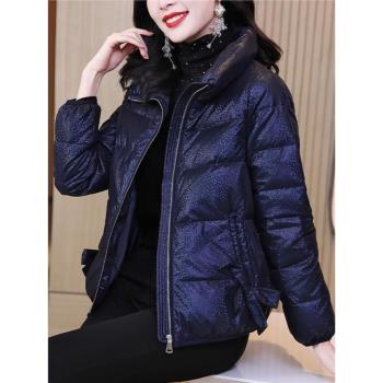 短款貴夫人時尚保暖外套羽絨棉服