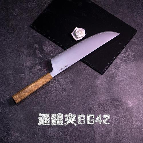 (免運)百濃國產定向粉末BG42高保持性粉末鋼先丸牛刀主廚刀菜刀日式廚刀