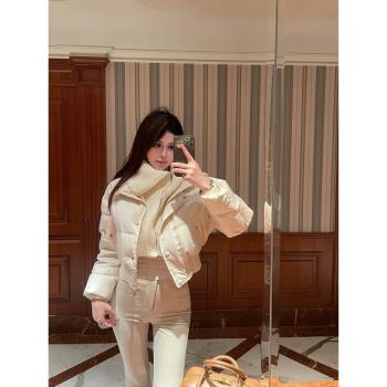 M900高階感超好看時尚短款羽絨服